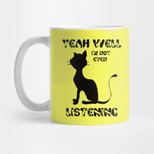 Funny Cat Lovers Humor meme Mug